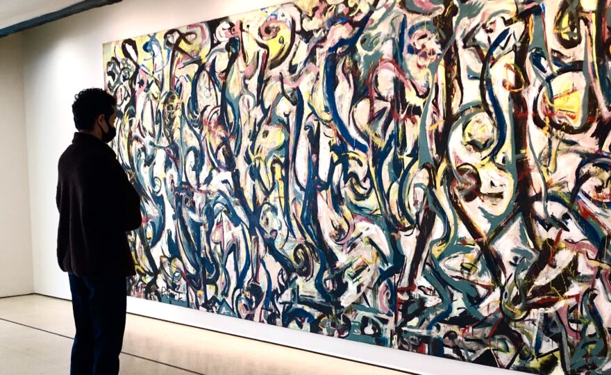 Jackson Pollock Mural