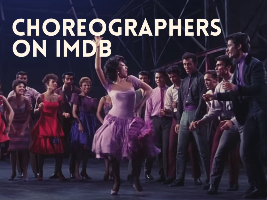 IMDB gives choreographers for films like West Side Story a general credit, Other or Miscellaneous. (United Artists)