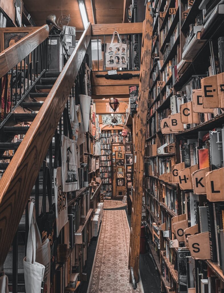 Westsider Books carries approximately 40,000 books, according to the owner. [Credit: Esmeralda Baez]
