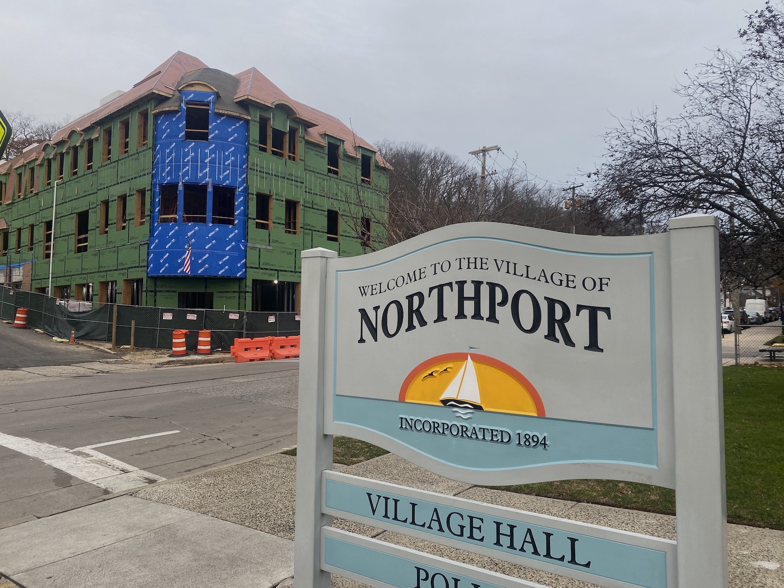 Northport Village Sign