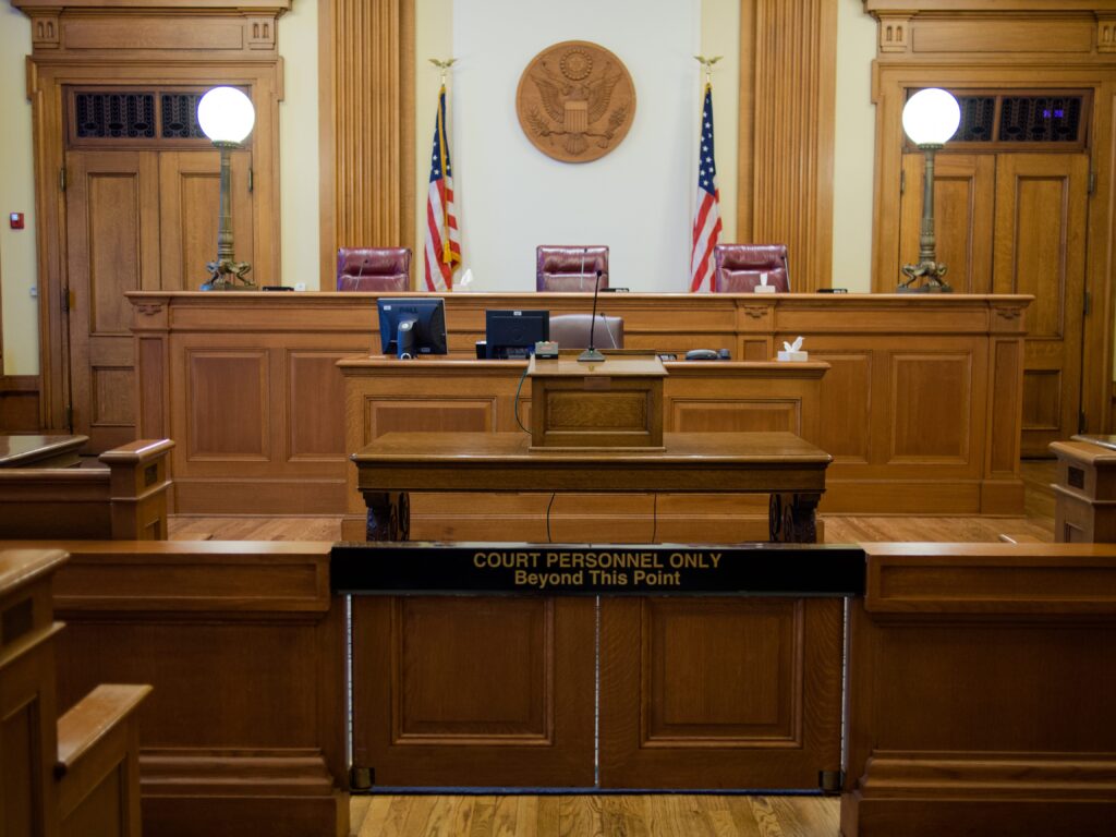 Courtroom [credit. Karen Neoh]