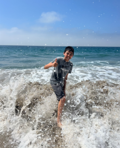 Temperatures soar during summer at local Malibu beach [Credit: Valeria Garcia]