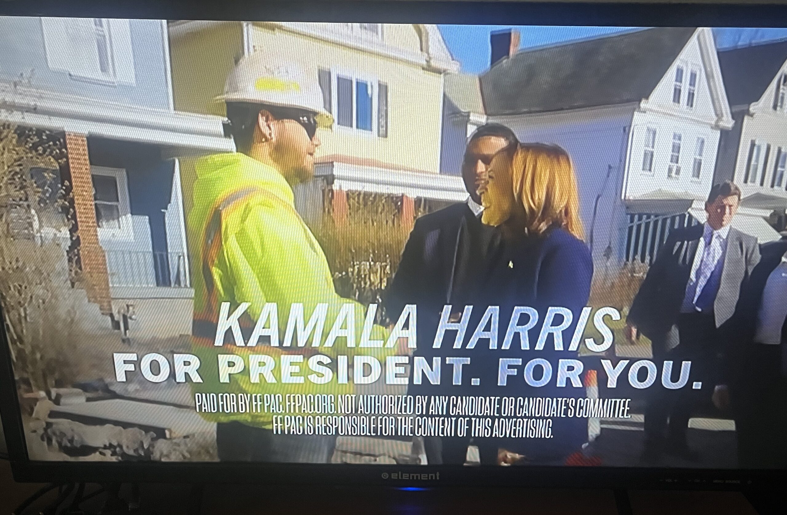 Harris TV ad in Pennsylvanie