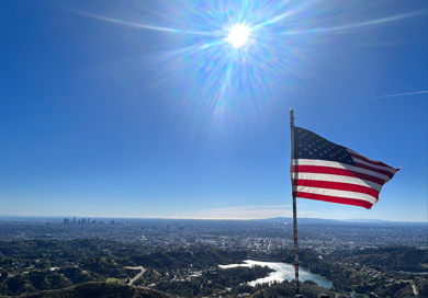 Public hiking trail to California’s Hollywood sign [Credit: Valeria Garcia]