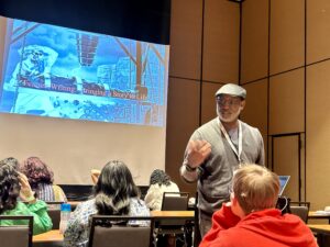 Vince Davis Presenting at a Conference in San Antonio (Credit: Vince Davis)