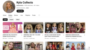 Kyla_Collects_YouTube_Channel