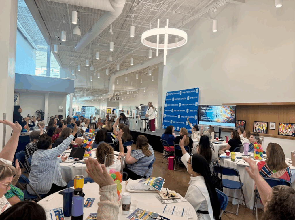 Tera Sumpter speaking at the "Embracing Neurodiversity" conference