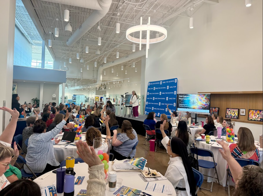 Tera Sumpter speaking at the "Embracing Neurodiversity" conference