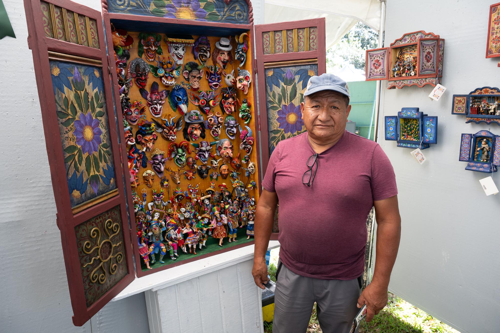 Nicario Jimenez’s retablos are world famous. One even resides in the permanent collections of the Smithsonian.