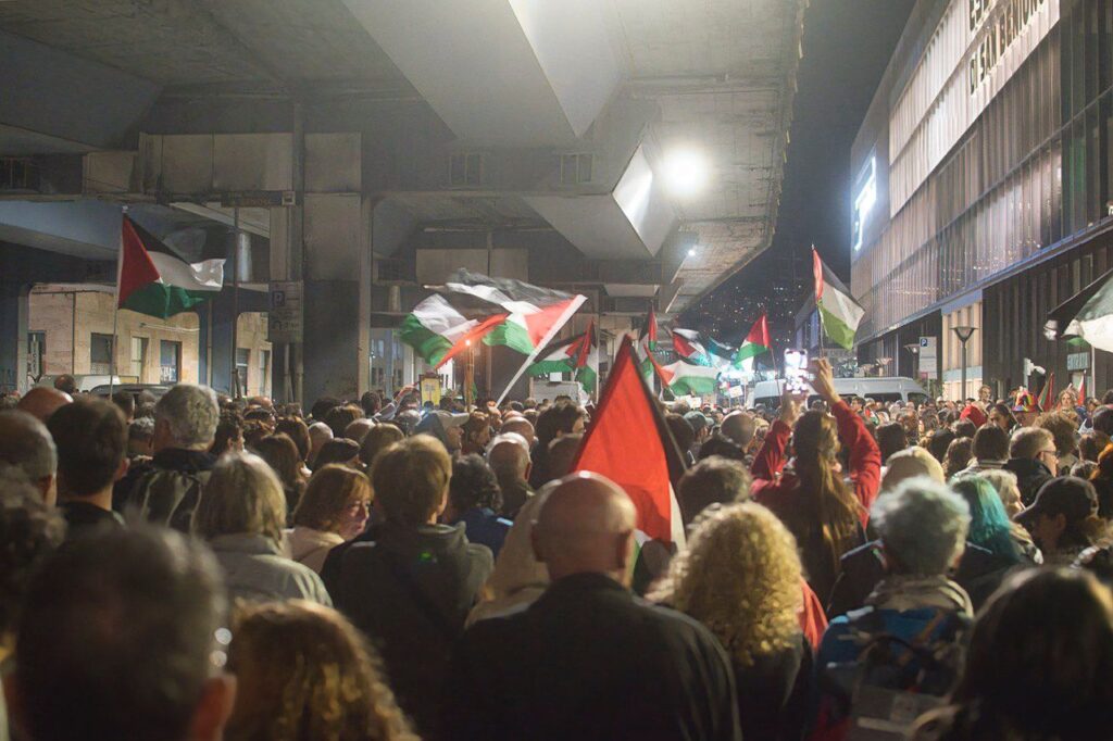 Sept. 27 Genoa Pro-palestine march