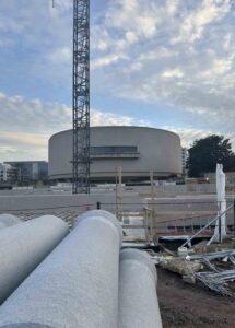 Construction of the Hirshhorn Museum Sculpture Garden scheduled for December 2025.