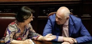 Roccella and Nordio [photo credit: il Sole 24 ORE]