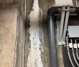 AN AGING PLANT Roof leaks are causing damage to spread throughout the utility at Trenton Water Works